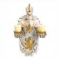 Medevial knights candle holder